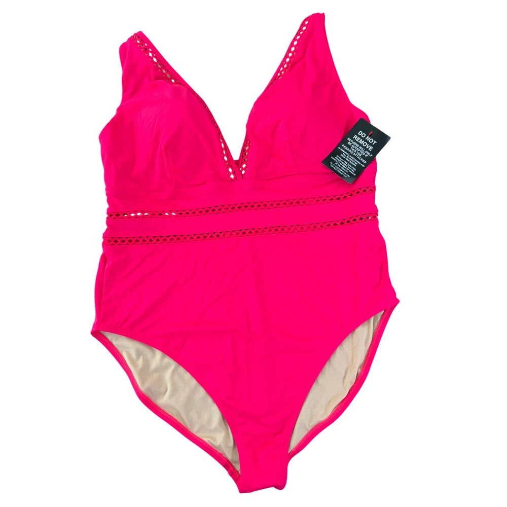 Swimsuits For All Hot Pink One Piece